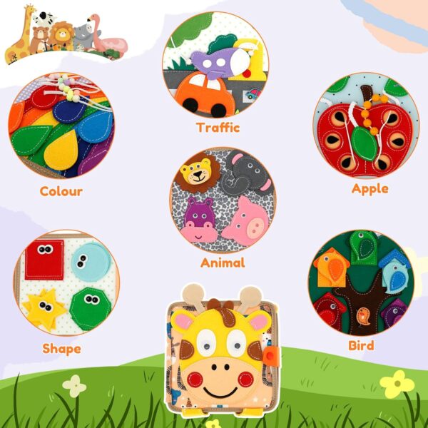 Giraffe Busy Book