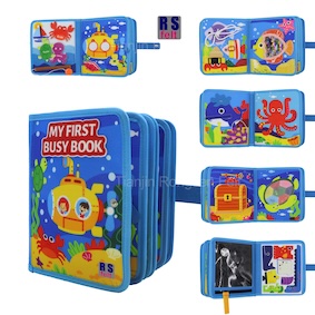 Toddlers Felt Book - Sea Theme