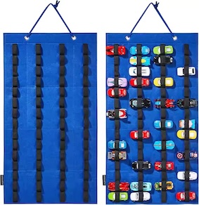 Hanging Storage Organiser For 60 Toy Cars