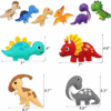 DIY felt dinosaur sewing kit for kids with pre-cut pieces, threads, and accessories