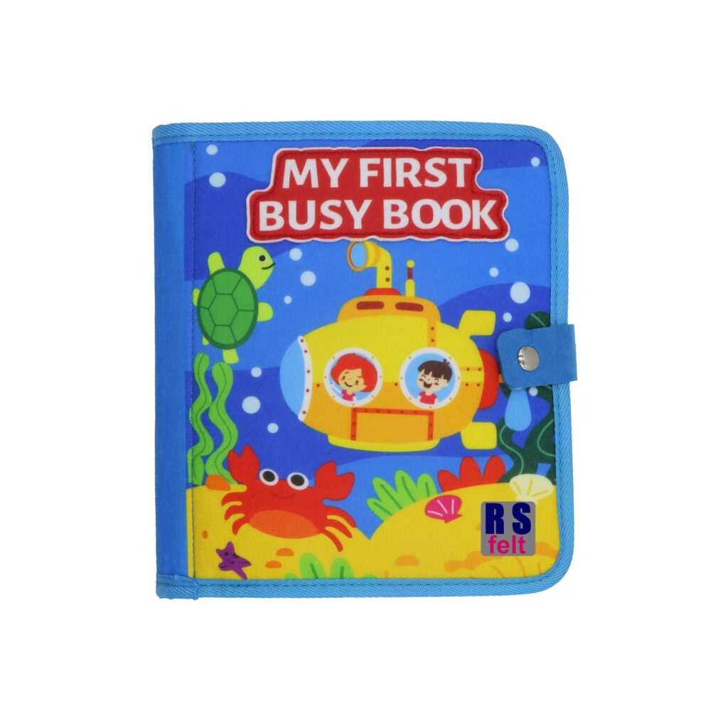 'My First Busy Book' - Front Cover