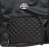 Close-up of front pocket on Rascally Kidz stroller travel bag for extra pstorage